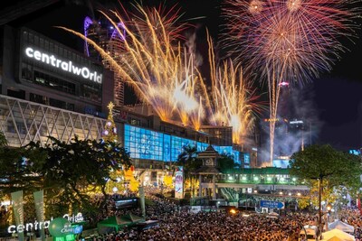 Thailand welcome 2024 at CentralWorld, Times Square of Asia – The only one World